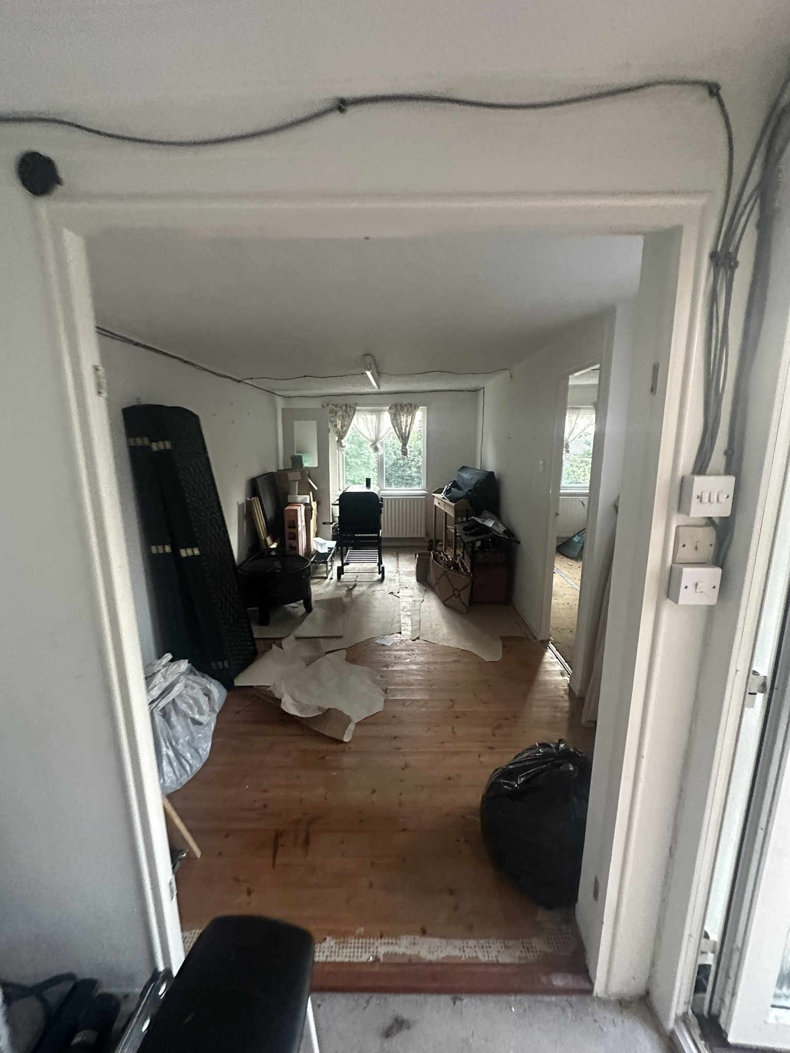 Harberts Road: existing interior room