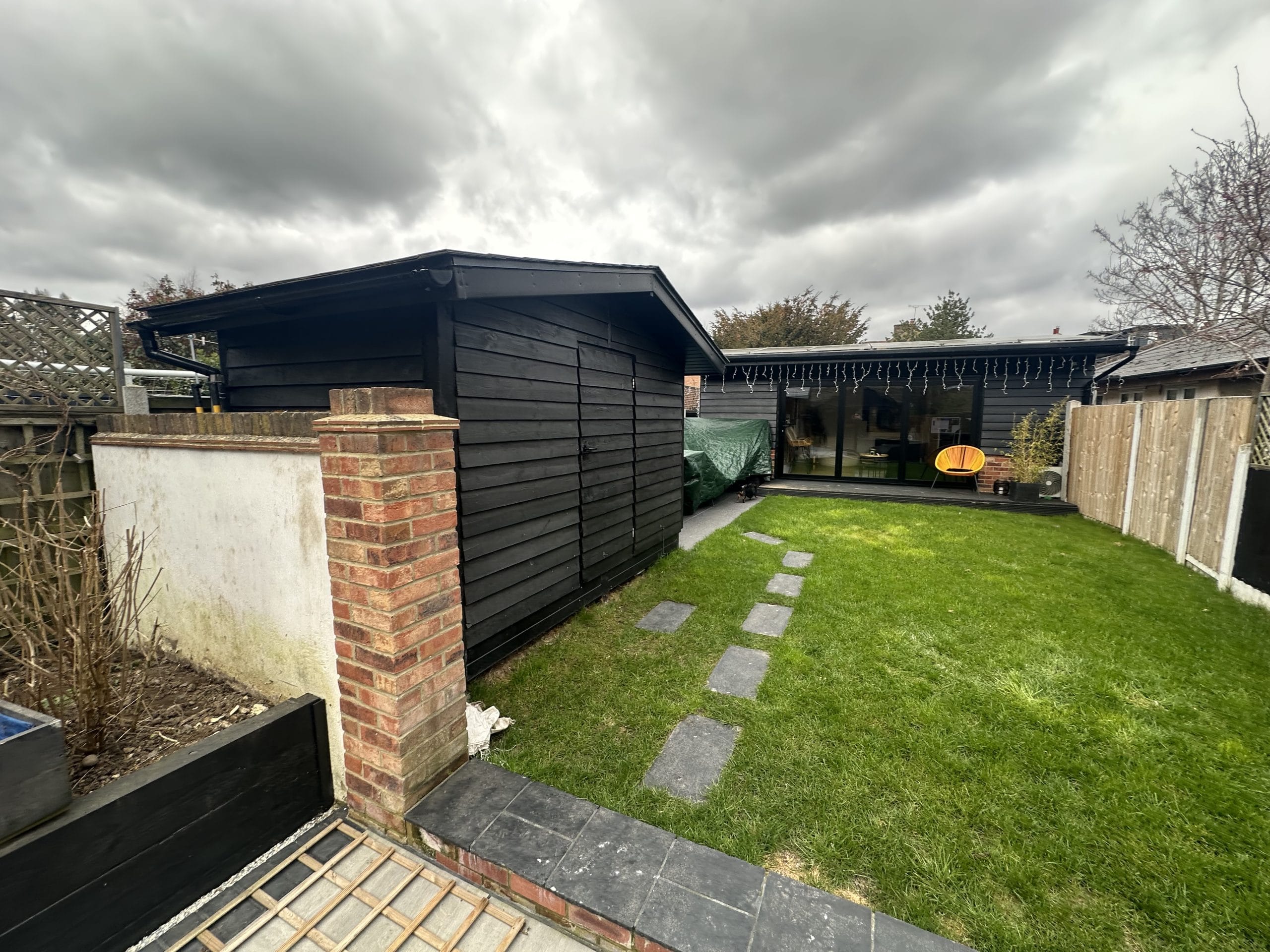 Manor Road: existing rear elevation