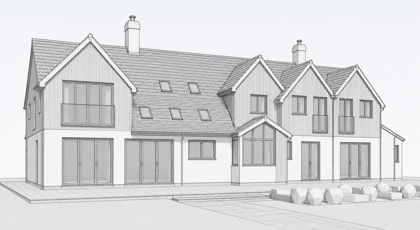 Long Barn: barn structure